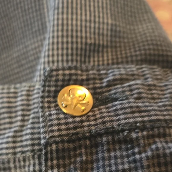 Tony Hawk Kids Checkered Shorts - Blue and Gray 8 - Picture 6 of 6